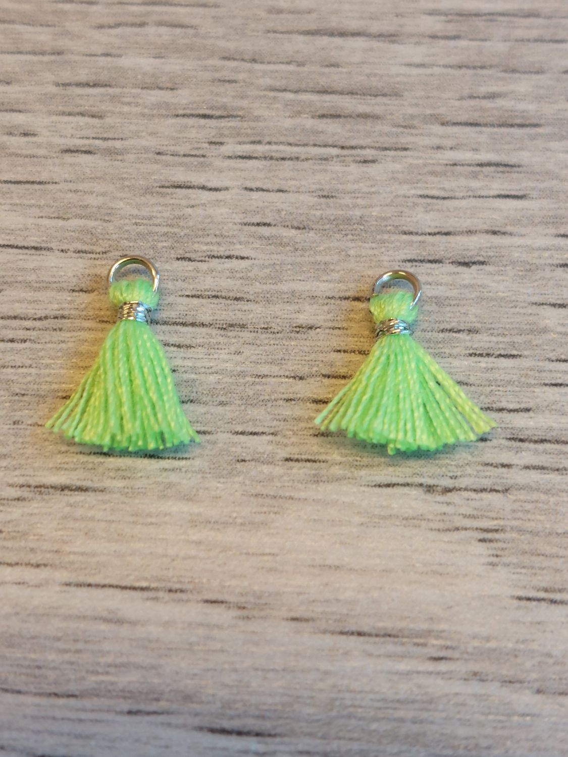 Kwastje neon groen