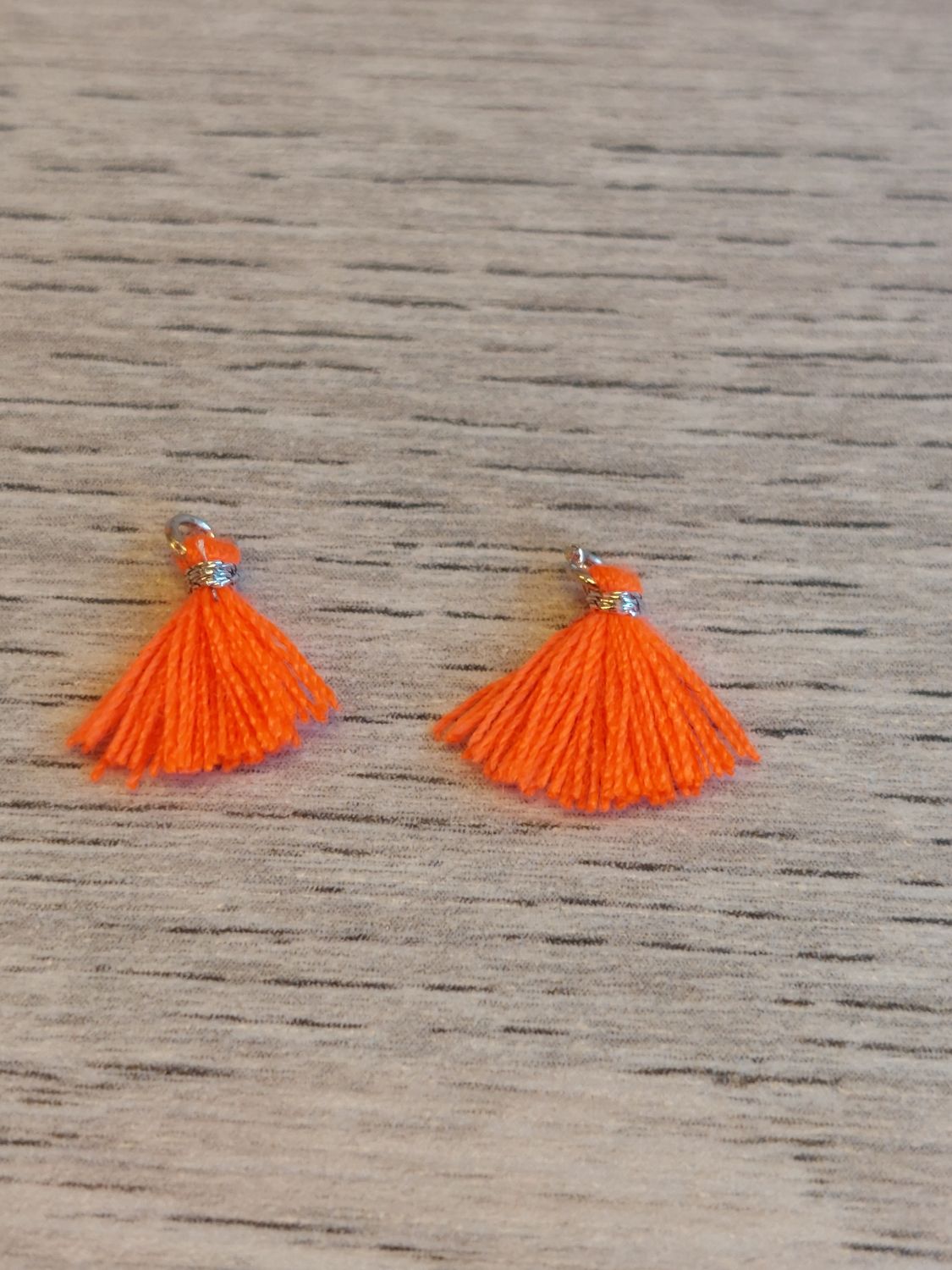 Kwastje neon oranje