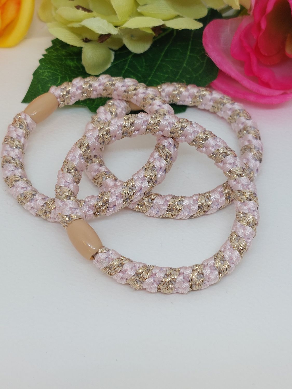 Licht roze/goud