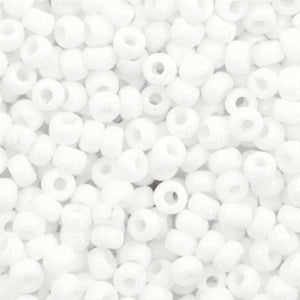 Miyuki rocailles 8/0 Opaque white (3mm)