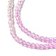 Facet kraal Hot Pink 2mm