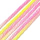 Facet kraal Pearl Pink 2mm
