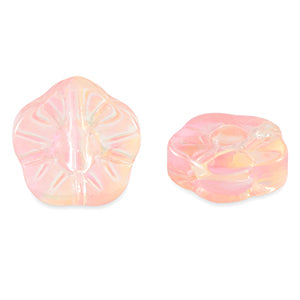 Bloem Peach pink (glaskraal)