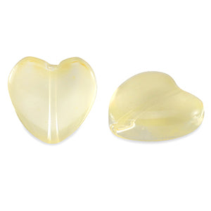 Hartje Yellow (glaskraal)