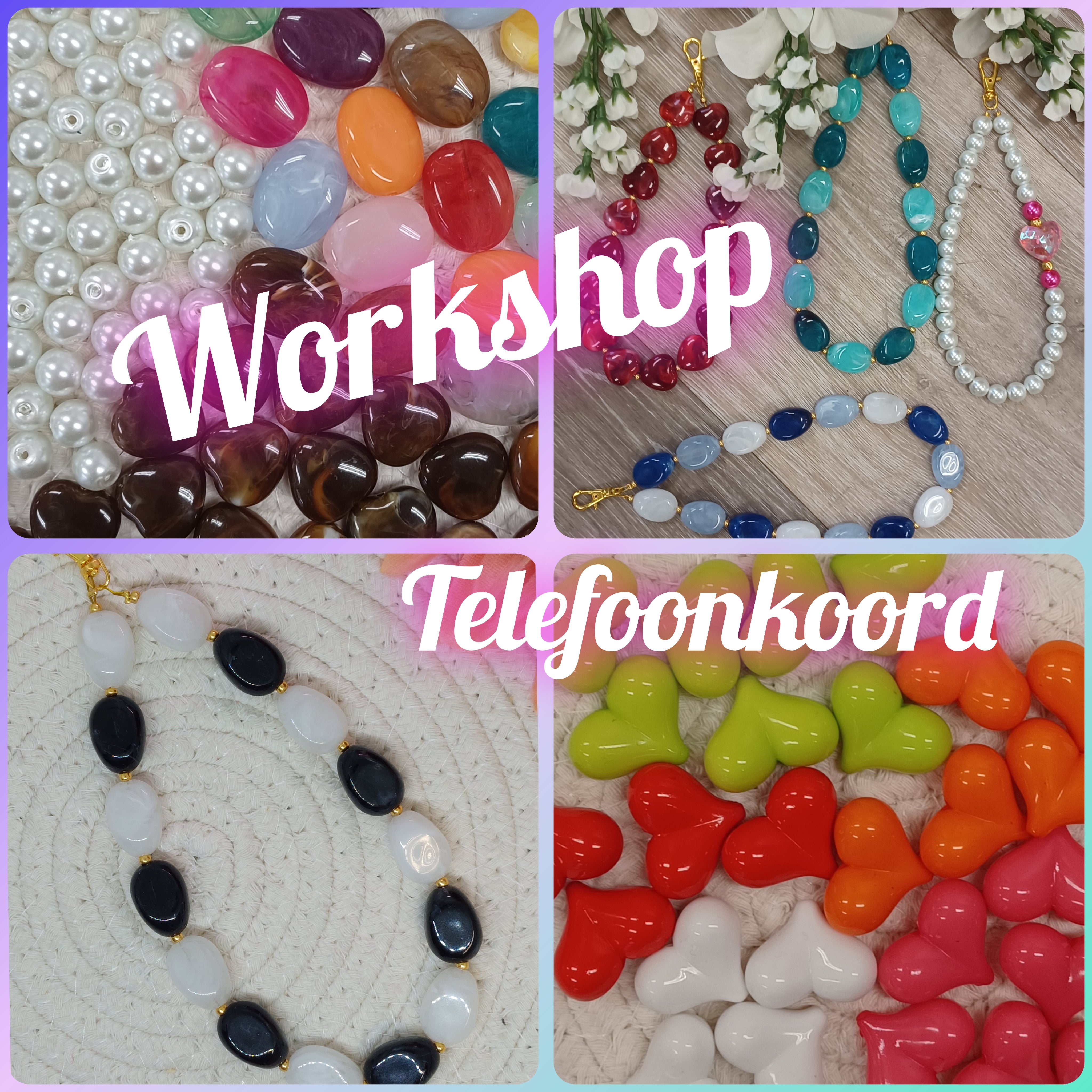 Workshop Telefoonkoord Zaterdag 21 februari 14:30