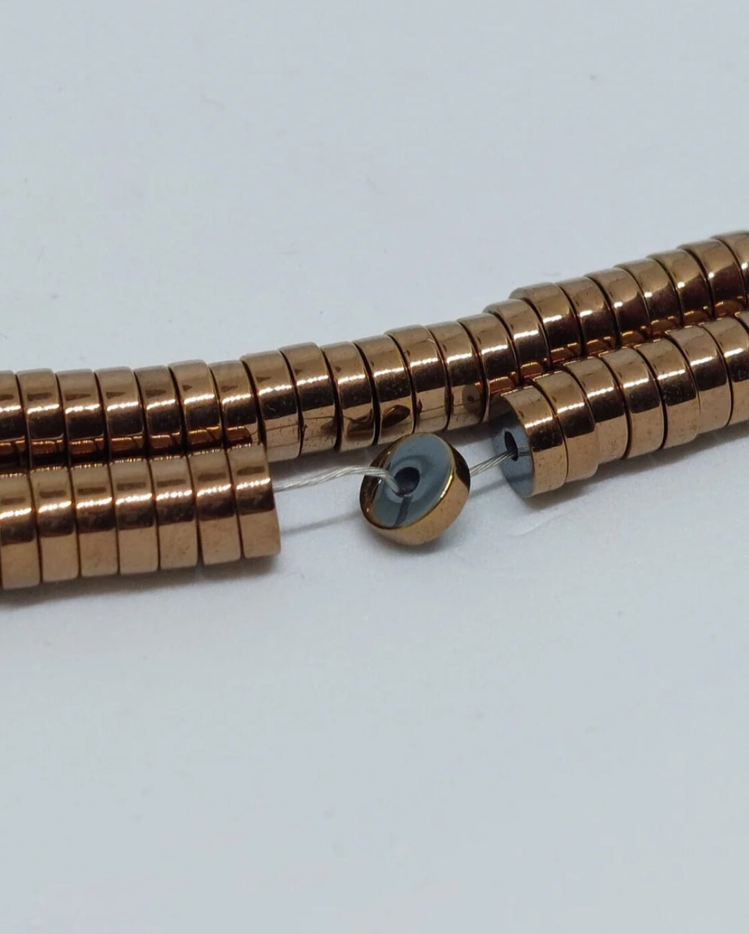 Spacer bronskleurig 4mm