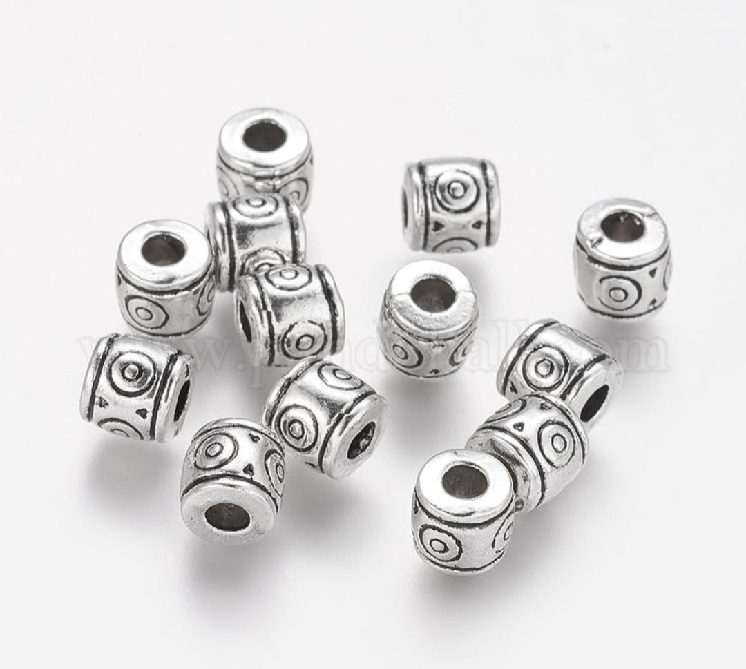 Spacer zilverkleurig