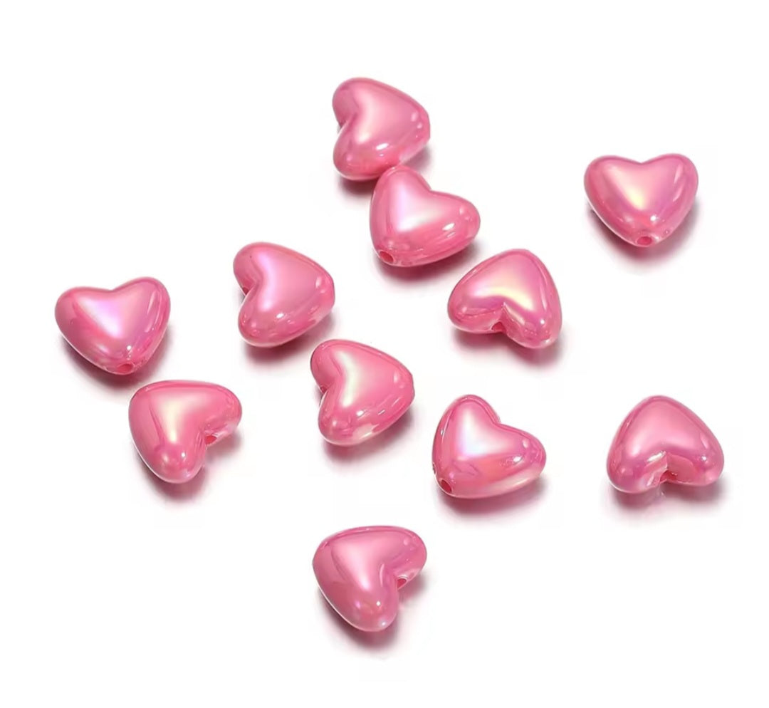 Hartje roze