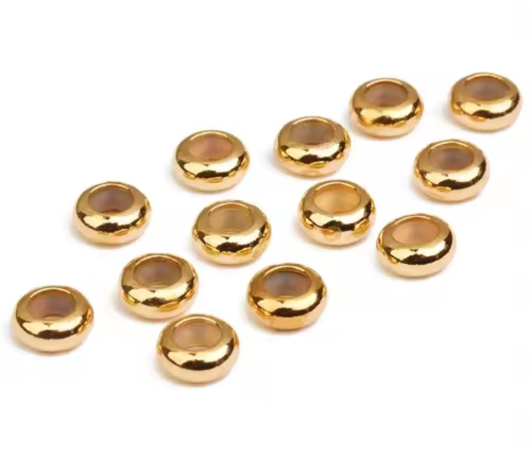 Stopper goud 10mm