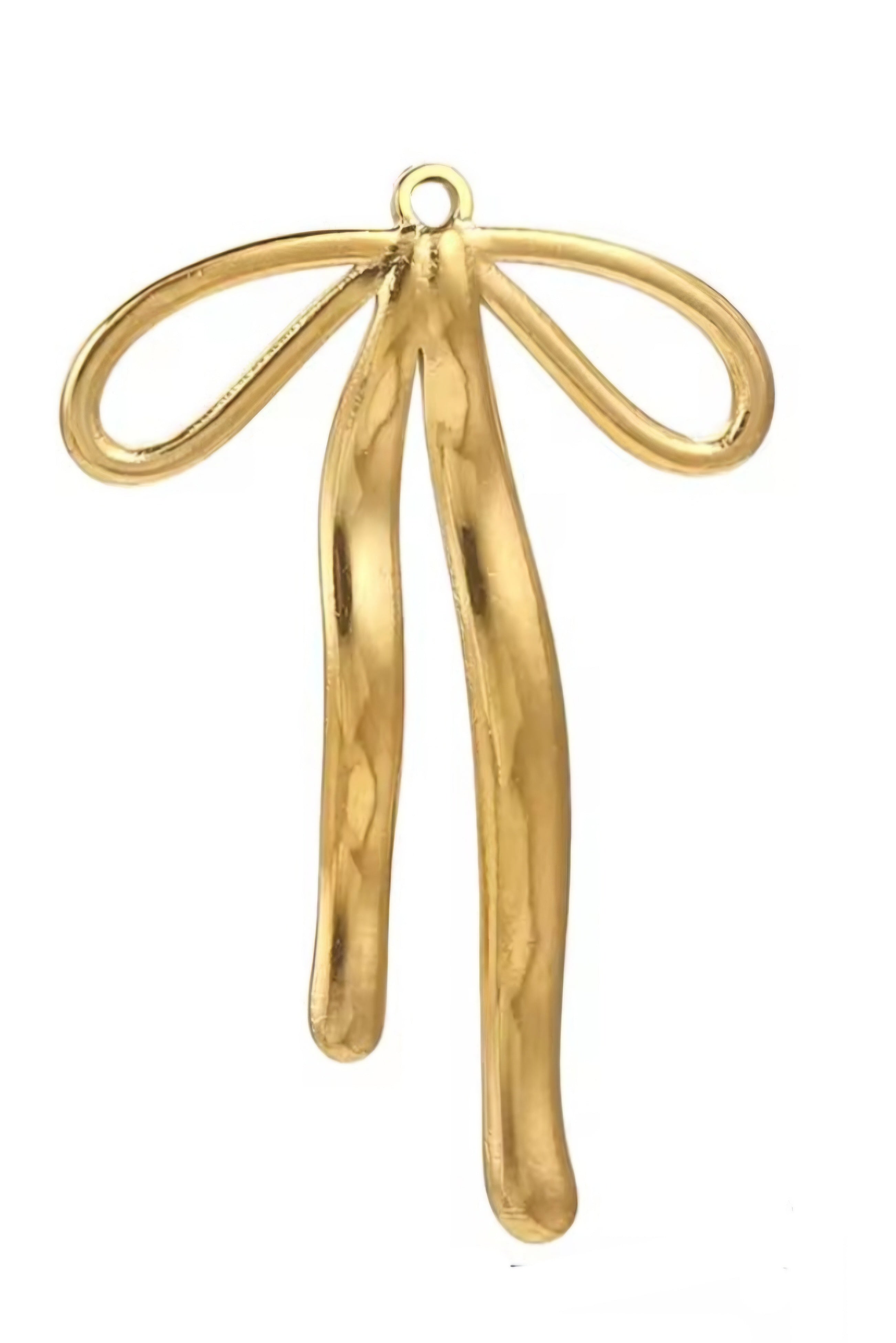 Bedel strik goudkleurig (RVS)