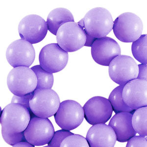 Shiny Lilac 8mm Acryl kraal