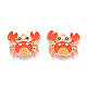 Bedel krab oranje/rood