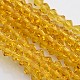 Bicone kraal Gold 4mm