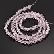 Bicone kraal Pearl Pink 4mm